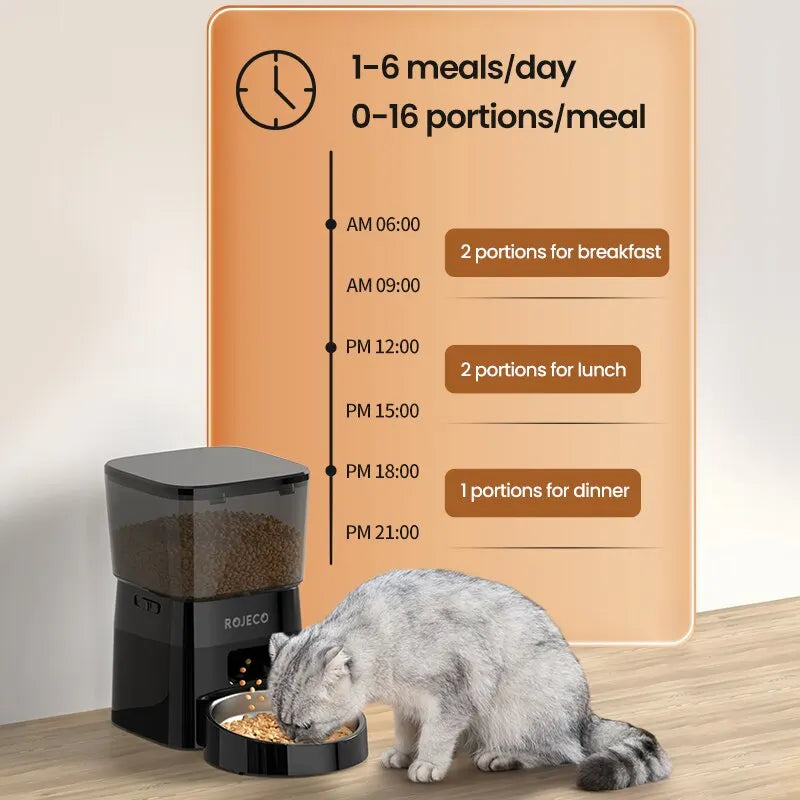 Auto Cat Food Dispenser