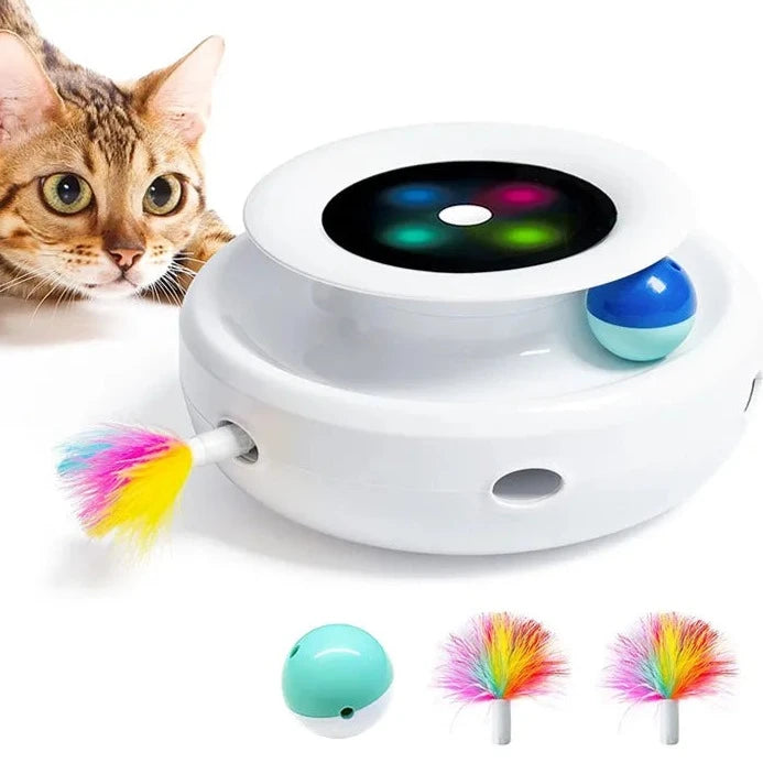 Automatic Feather Fun Ball