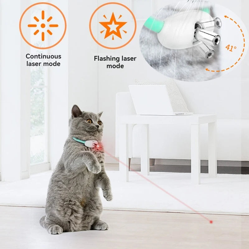 Teasing Cat Toys  laser Cat Collar
